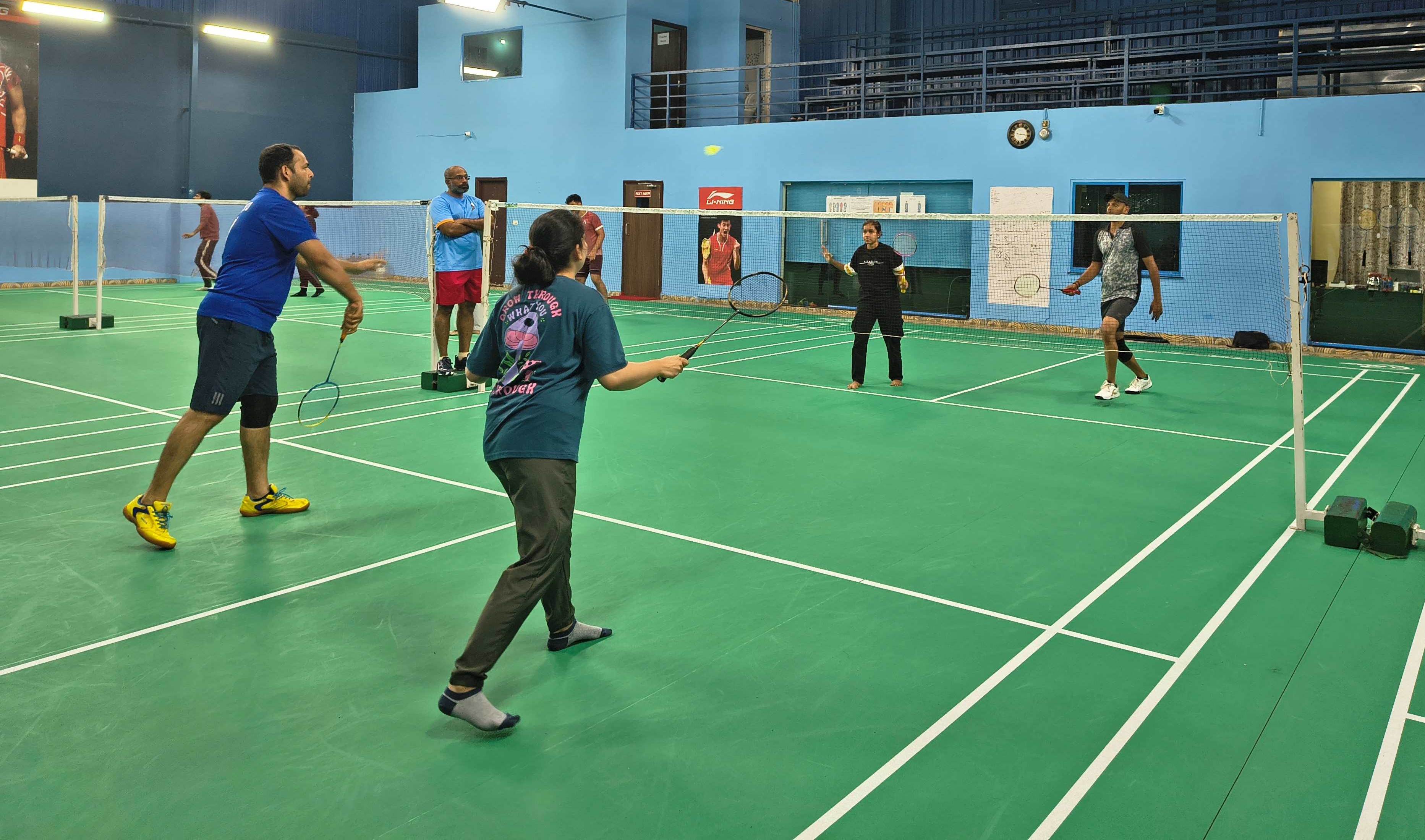 Badminton Mixed Doubles Game2-2025
