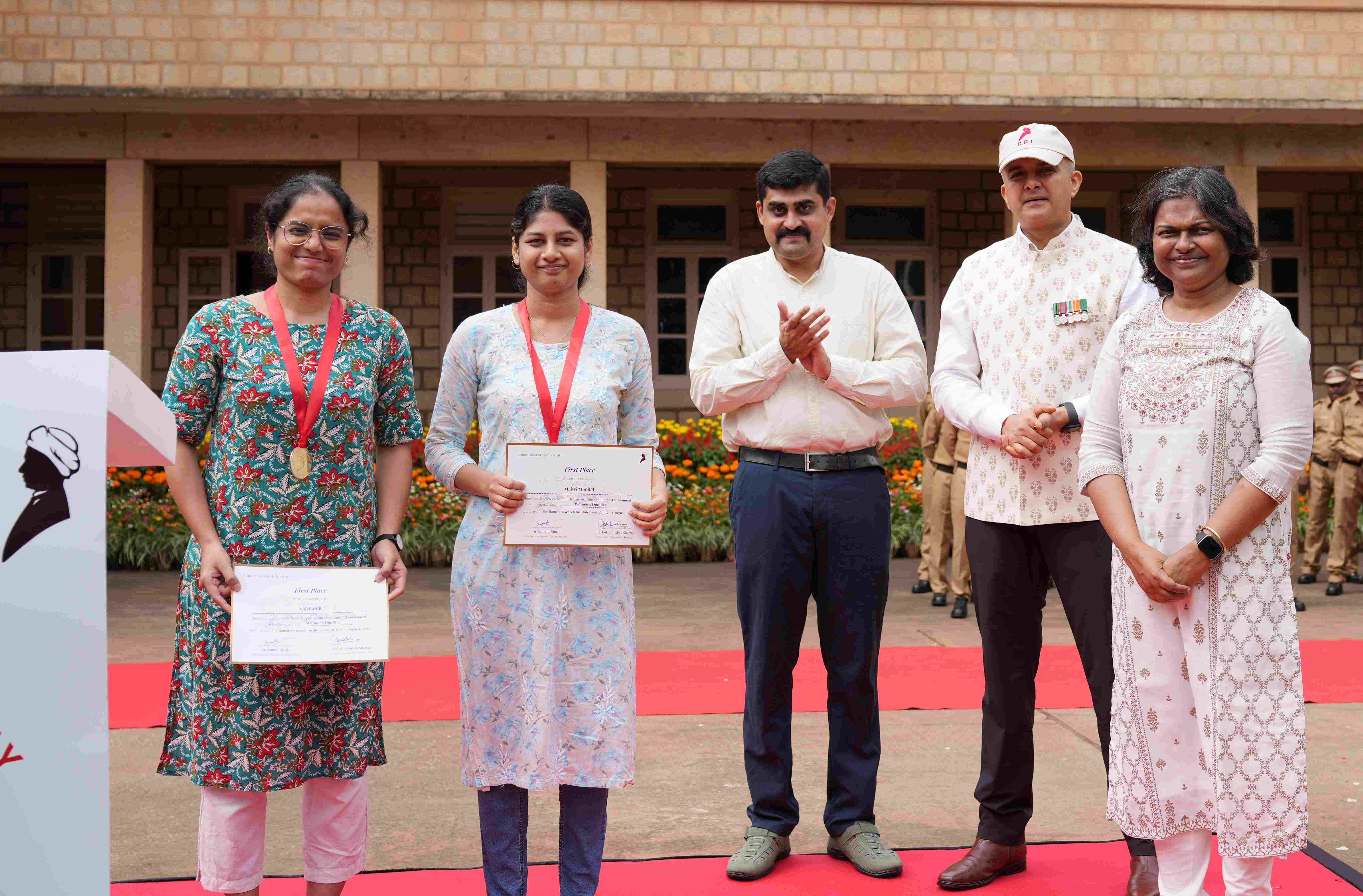 Badminton-2025 Prize Distribution Women Doubles
