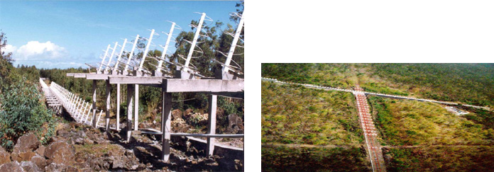 Mauritius radio telescope